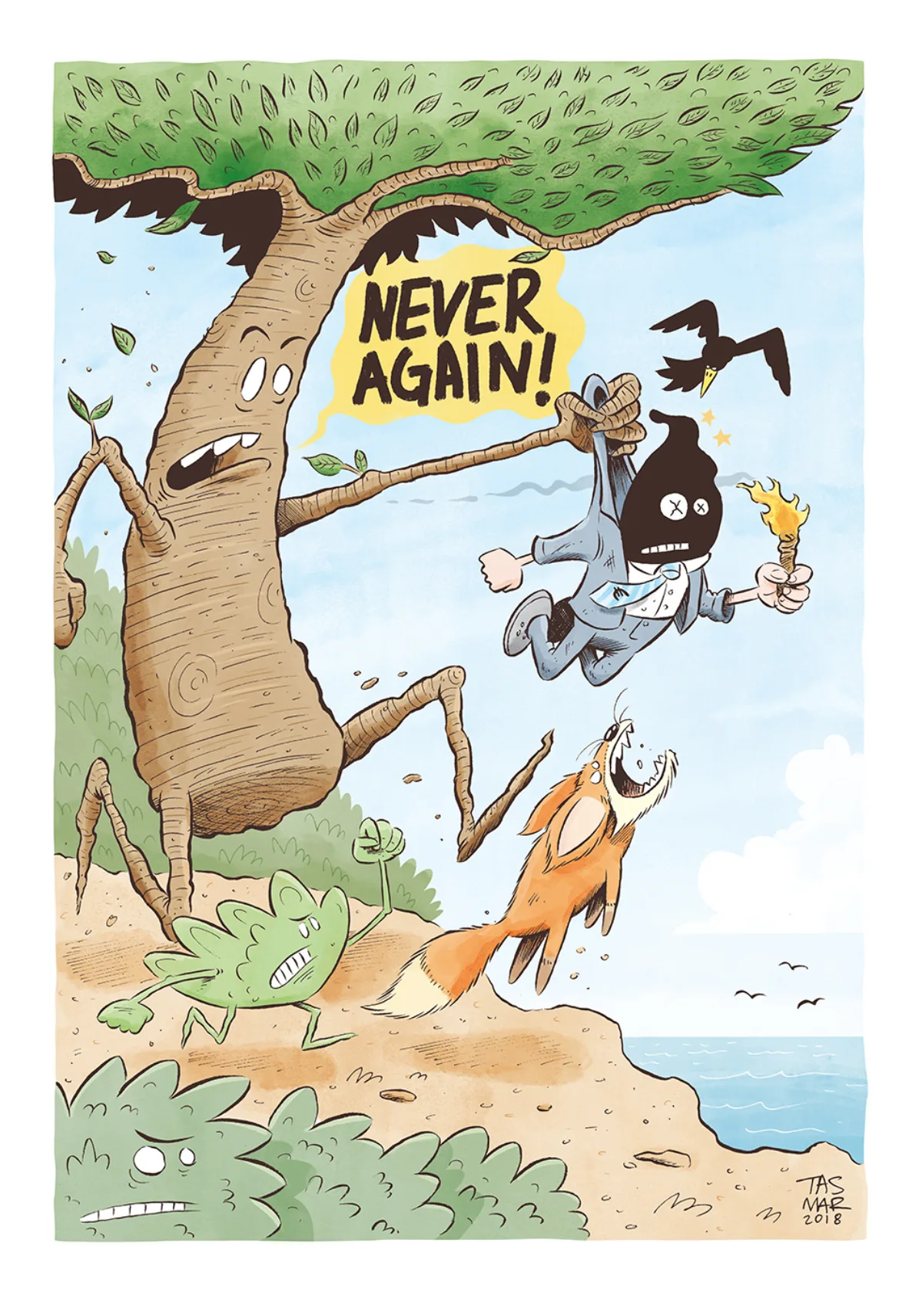 Never again!