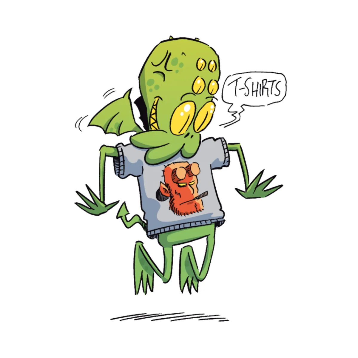 Jemma comics mini Cthulhus!